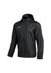 Nike - Męski Płaszcz Przeciwdeszczowy Academy 25. Kolor: czarny