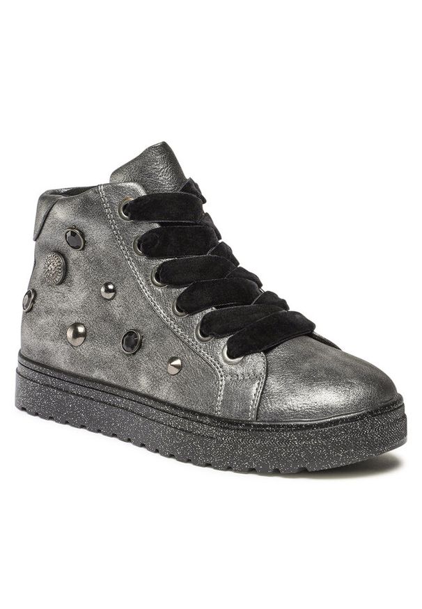 Sneakersy DeeZee. Kolor: szary