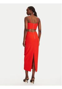 BARDOT Sukienka koktajlowa Martini 58535DB Czerwony Slim Fit. Kolor: czerwony. Materiał: syntetyk. Styl: wizytowy #3