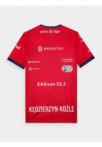 4f - Koszulka replika jubileuszowa z sezonu 2023/24 męska 4F x Grupa Azoty ZAKSA KK - multikolor. Okazja: na urodziny. Kolor: wielokolorowy. Materiał: dzianina. Wzór: nadruk. Sezon: lato. Styl: retro #2