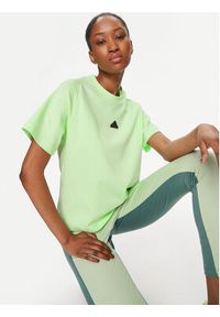 Adidas - adidas T-Shirt Z.N.E. IS3921 Zielony Regular Fit. Kolor: zielony. Materiał: bawełna #2