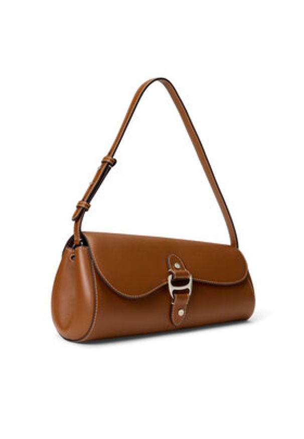 Lauren Ralph Lauren - LAUREN RALPH LAUREN Torebka 431977487001 Brązowy. Kolor: brązowy. Materiał: skórzane