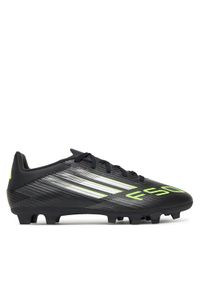 Adidas - adidas Buty do piłki nożnej F50 Club Firm/Multi-Ground Boots JI0047 Czarny. Kolor: czarny. Materiał: skóra