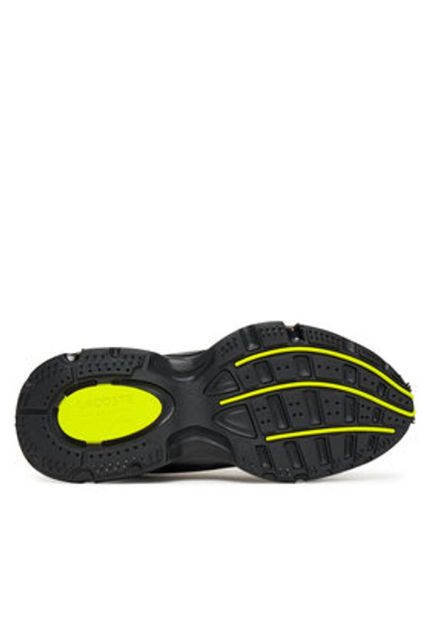 Lacoste Sneakersy L003 2K24 7-50SMA0110 Czarny. Kolor: czarny. Materiał: materiał