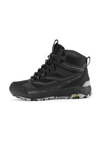 ALPINE PRO - Buty trekkingowe wysokie Alpine Pro Wadune Vibram. Kolor: czarny