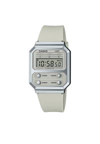 Casio Zegarek A100WEF-8AEF Szary. Kolor: szary