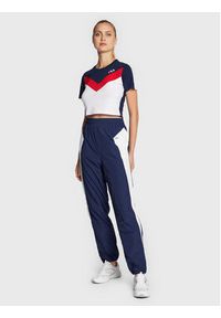 Fila Spodnie dresowe Zaria FAW0265 Granatowy Regular Fit. Kolor: niebieski. Materiał: syntetyk, dresówka #5