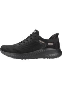 skechers - Tenisówki Skechers Model Bobs Squad Chaos - C Kolor Czarny. Kolor: czarny. Materiał: materiał, syntetyk, tkanina
