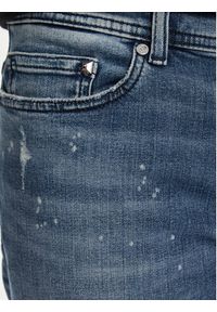 Karl Lagerfeld - KARL LAGERFELD Szorty jeansowe 265820 542832 Granatowy Regular Fit. Kolor: niebieski. Materiał: bawełna