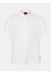Hugo Koszula Ebor 50475668 Biały Relaxed Fit. Kolor: biały. Materiał: bawełna #4