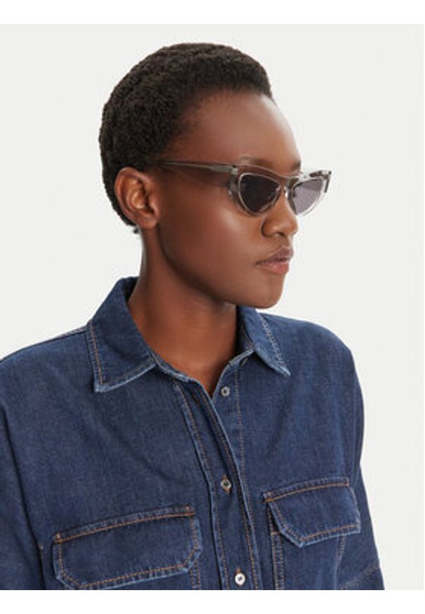 Pinko - PINKO Okulary przeciwsłoneczne Cassiopea Occhiali 20251 PKSG 105315.A2NN Szary. Kolor: szary