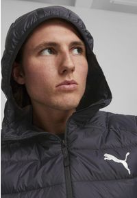 Puma - Męska kurtka puchowa PackLITE PUMA Black. Kolor: biały, wielokolorowy, czarny. Materiał: puch