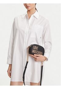 Love Moschino - LOVE MOSCHINO Torebka JC4026PP1NKD0000 Czarny. Kolor: czarny. Materiał: skórzane #4