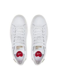 Love Moschino - LOVE MOSCHINO Sneakersy JA15394G0LIA010A Biały. Kolor: biały. Materiał: skóra #2