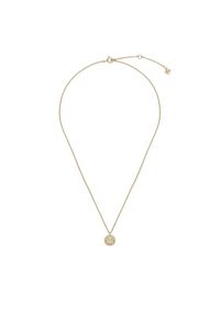 Tory Burch Naszyjnik Miller Pendant Necklace 137185 Złoty. Materiał: metalowe. Kolor: złoty