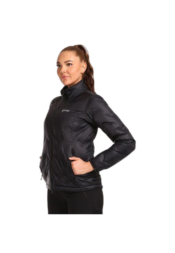 Damski polar Kilpi Papilon. Kolor: czarny. Materiał: nylon. Technologia: Primaloft. Sport: turystyka piesza