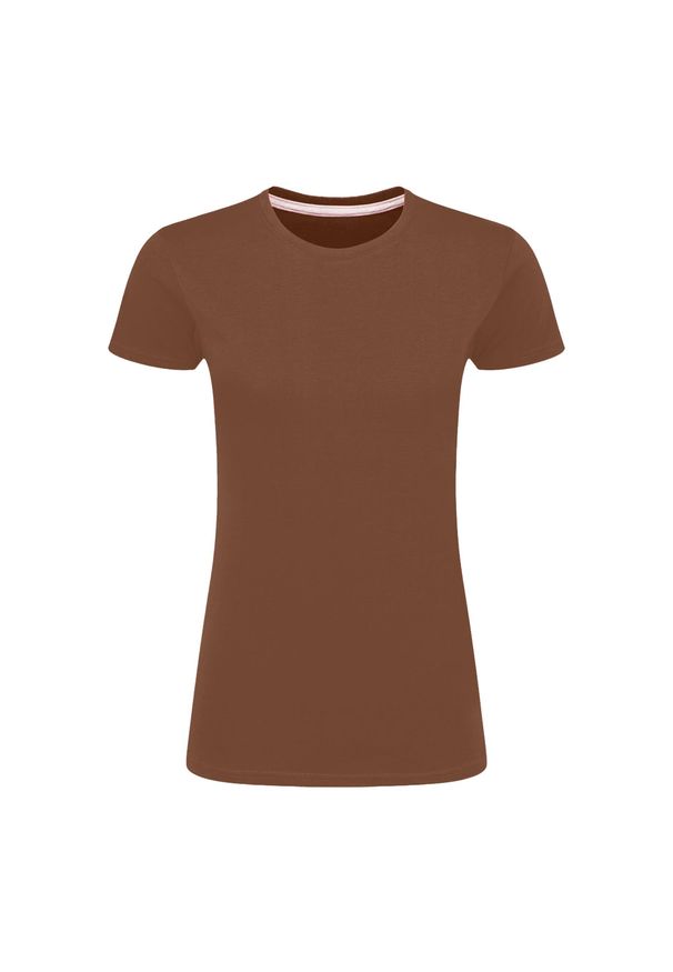 SG - Idealna Koszulka Damska. Kolor: brązowy. Sport: turystyka piesza