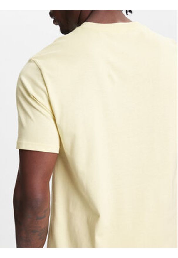 United Colors of Benetton - United Colors Of Benetton T-Shirt 3BL0U10AG Beżowy Relaxed Fit. Kolor: beżowy. Materiał: bawełna
