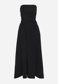 Born2be - Czarna Sukienka z Bawełny Typu Bodycon Filarose. Okazja: na co dzień, na imprezę, na randkę. Kolor: czarny. Materiał: bawełna. Typ sukienki: bodycon. Styl: klasyczny, elegancki, casual #5