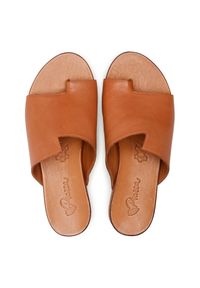 Japonki Piazza. Kolor: brązowy #1