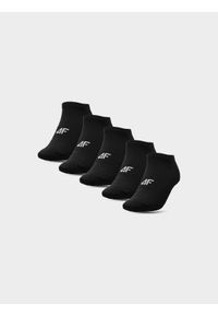 4f - 4F Skarpetki krótkie (5-pack) męskie - czarne 39-42. Kolor: czarny. Materiał: prążkowany. Sport: turystyka piesza #1