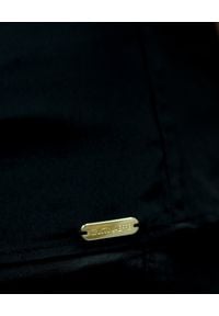 CRISTINAEFFE MILANO - Jedwabna bluzka z wiązaniem na plecach. Kolor: czarny. Materiał: jedwab. Wzór: grochy. Styl: klasyczny #3