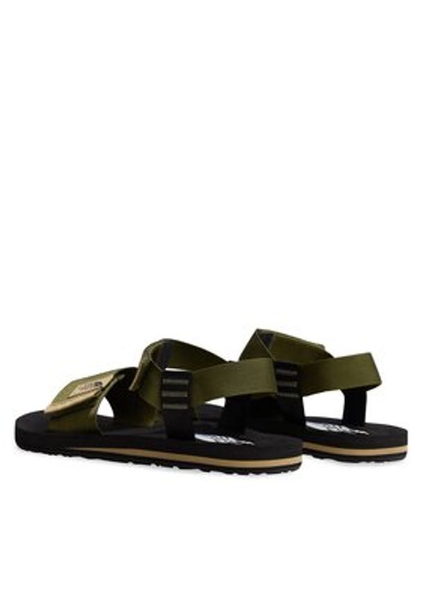 The North Face Sandały M Skeena Sandal NF0A46BGRMO1 Khaki. Kolor: brązowy. Materiał: materiał