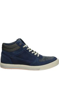 Venezia - SPORTOWE PÓŁBUTY MĘSKIE 891 SUEDE BLUE. Materiał: syntetyk, nubuk, skóra #1