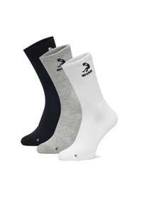 Zestaw 3 par niskich skarpet unisex Shaq. Wzór: kolorowy