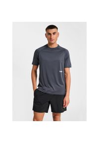 Koszulka Hummel Pulse. Kolor: szary, brązowy, wielokolorowy. Sport: fitness #1