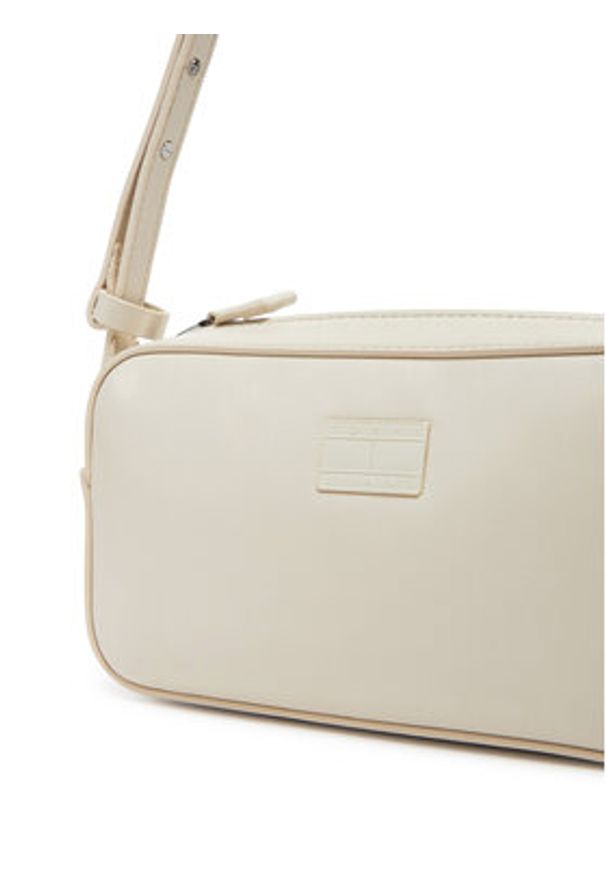 Tommy Jeans Torebka Tjw Ess Must Convertible Camera AW0AW17290 Beżowy. Kolor: beżowy. Materiał: skórzane