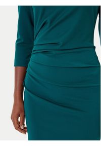 Rinascimento Sukienka koktajlowa CFC0126154003 Zielony Slim Fit. Kolor: zielony. Materiał: syntetyk. Styl: wizytowy #4