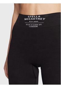 Stella McCartney Legginsy S6N471160.00112 Czarny Slim Fit. Kolor: czarny. Materiał: bawełna #4