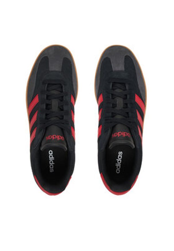 Adidas - adidas Sneakersy Barreda JP5934 Czarny. Kolor: czarny. Materiał: skóra, zamsz