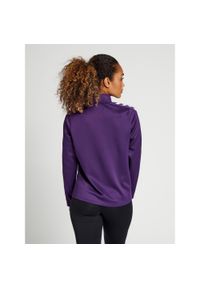 Bluza sportowa damska Hummel half zip Core XK. Kolor: biały, niebieski, czerwony, wielokolorowy. Materiał: dresówka #1