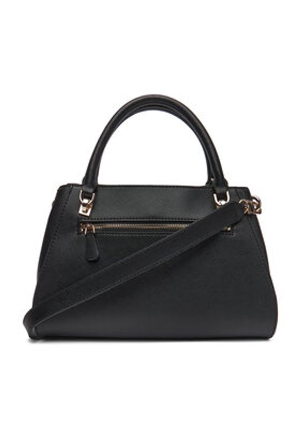 Guess Torebka Noelle II HWZG96 72070 Czarny. Kolor: czarny. Materiał: skórzane