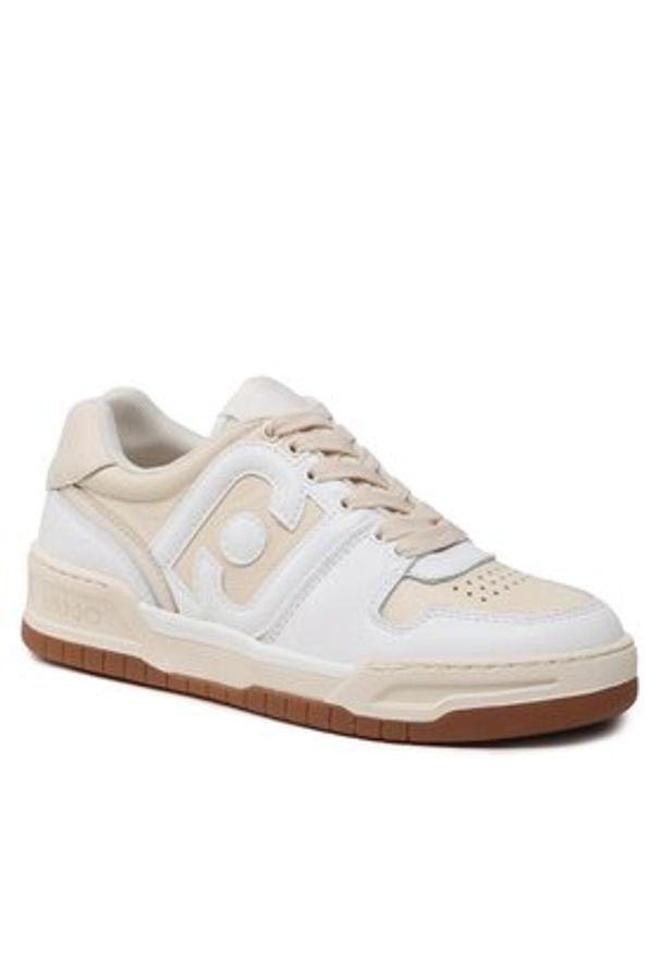 Liu Jo Sneakersy Gyn 20 BA3093 PX331 Écru. Materiał: skóra