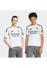 Adidas - Koszulka piłkarska dla dzieci ADIDAS Real Madryt 25/26 domowa. Sport: piłka nożna