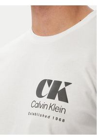 Calvin Klein Jeans T-Shirt Resort Graphic LV04RG802G Biały Regular Fit. Kolor: biały. Materiał: bawełna #4