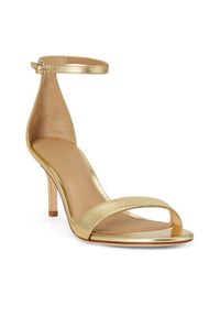 Lauren Ralph Lauren - LAUREN RALPH LAUREN Sandały Allie Mid 802978207002 Złoty. Kolor: złoty. Materiał: skóra #7