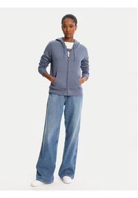 Tommy Jeans Bluza Flag DW0DW19729 Niebieski Regular Fit. Kolor: niebieski. Materiał: bawełna #3