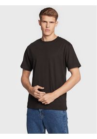 !SOLID - Solid T-Shirt 21107195 Czarny Boxy Fit. Kolor: czarny. Materiał: bawełna