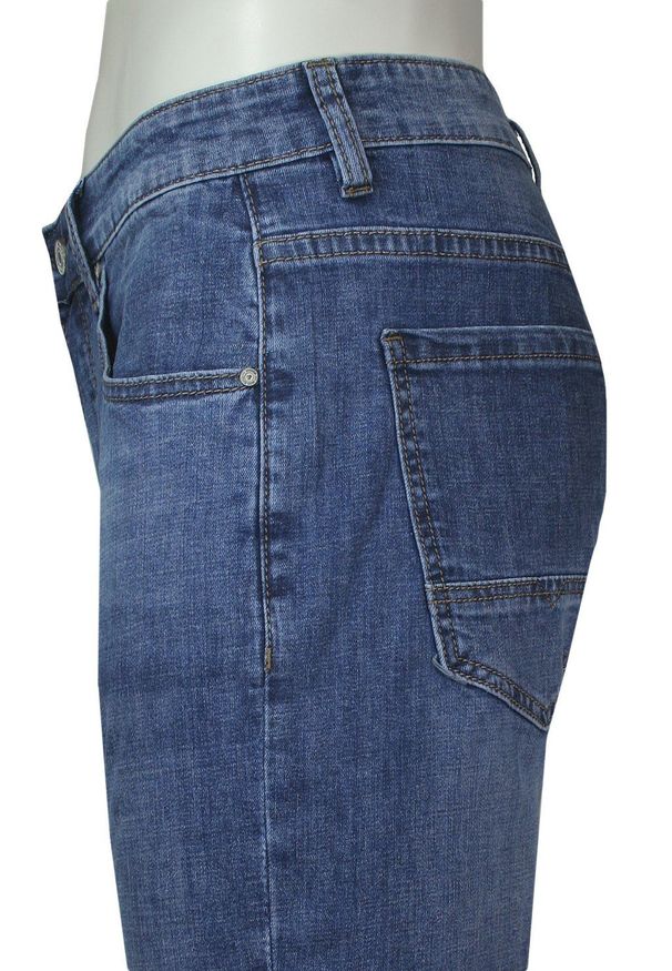 Pako Jeans - Krótkie Spodnie, Ciemne Jeansowe, Szorty, Spodenki, Przed Kolano -PAKO JEANS. Materiał: bawełna, elastan. Długość: krótkie. Sezon: lato. Styl: klasyczny