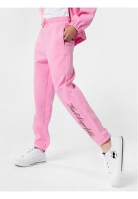 Karl Lagerfeld Kids Spodnie dresowe Z30069 D Różowy Regular Fit. Kolor: różowy. Materiał: bawełna