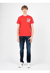Pepe Jeans T-shirt "Alford" | PM508260 | Alford | Mężczyzna | Czerwony. Okazja: na co dzień. Kolor: czerwony. Materiał: bawełna. Wzór: nadruk. Styl: casual #1