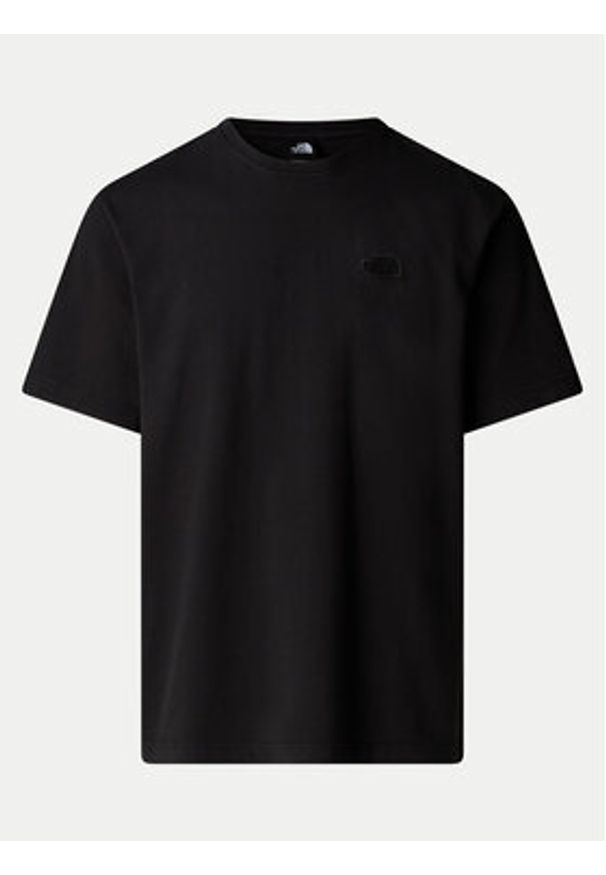 The North Face T-Shirt Nature NF0A8BVY Czarny Loose Fit. Kolor: czarny. Materiał: bawełna