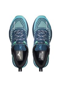 Mizuno Buty do biegania Wave Daichi 8 J1GK2471 Zielony. Kolor: zielony. Materiał: materiał. Model: Mizuno Wave