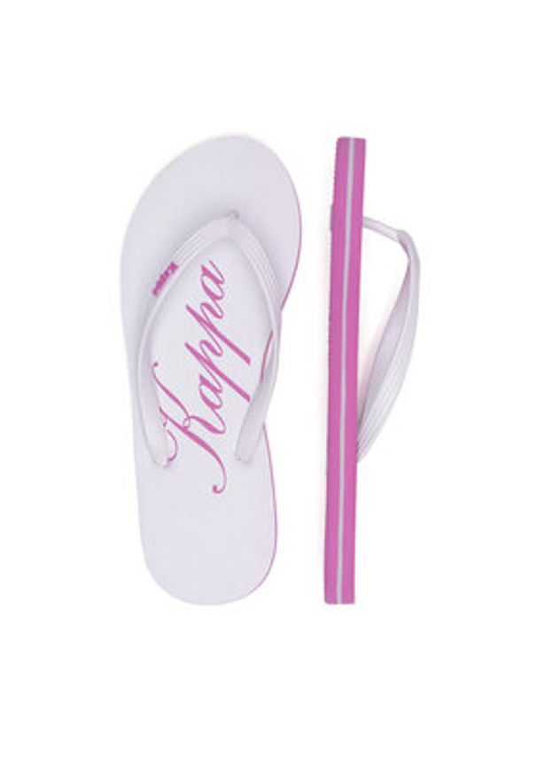 Kappa Japonki 351C23W Pink Fuchsia - White Kolorowy. Materiał: materiał, syntetyk. Wzór: kolorowy