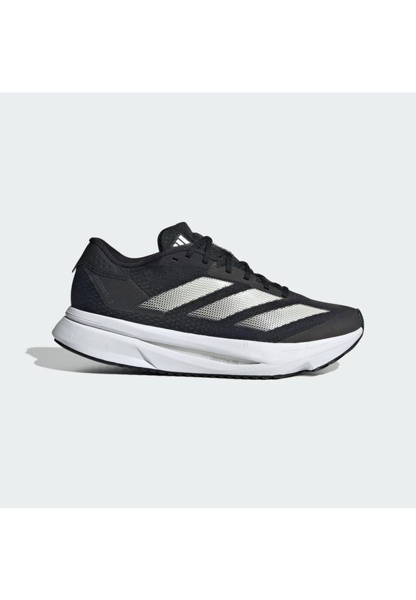 Adidas - Buty Adizero SL2 Running. Kolor: czarny, szary, biały, wielokolorowy. Materiał: materiał. Sport: bieganie