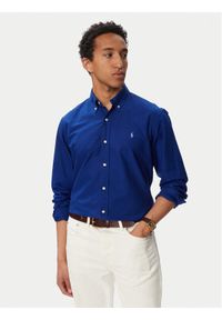 Polo Ralph Lauren Koszula 710805564513 Fioletowy Regular Fit. Typ kołnierza: polo. Kolor: fioletowy. Materiał: bawełna #1
